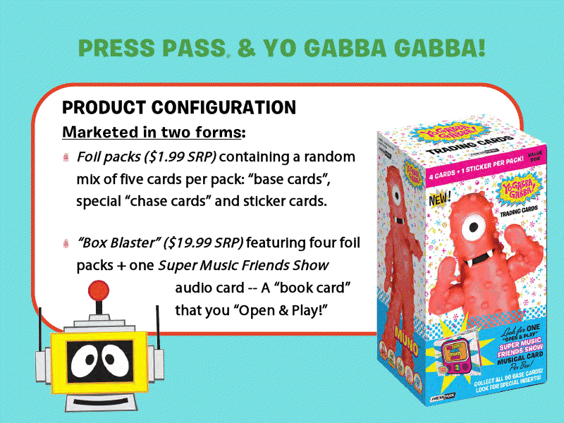 2012 Press Pass Yo Gabba Gabba Blowout Cards Forums